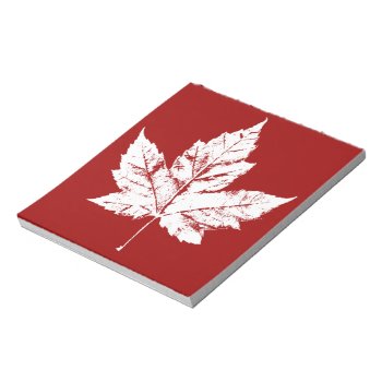 Canada Souvenir Notepad Retro Canada Gifts by artist_kim_hunter at Zazzle