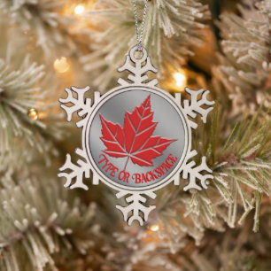 Canada Souvenir Ornament Personalized Canada Gift