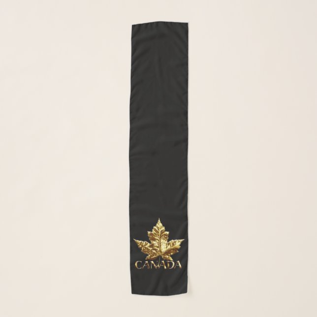 Canada Souvenir Scarf Canada Maple Leaf Scarves (Front)
