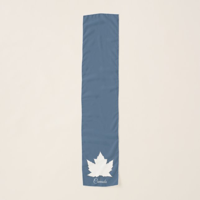 Canada Souvenir Scarf Canada Maple Leaf Scarves (Front)