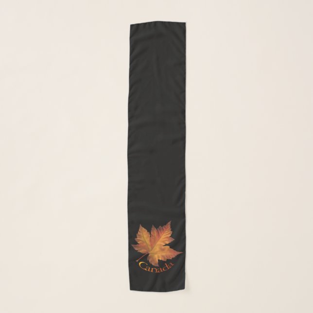Canada Souvenir Scarf Canada Maple Leaf Scarves (Front)