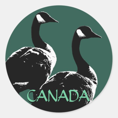 Canada Souvenir Stickers Canada Goose Stickers