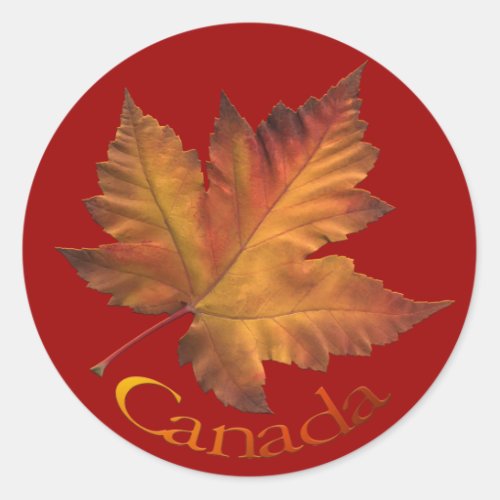 Canada Souvenir Stickers Maple Leaf Canada Sticker