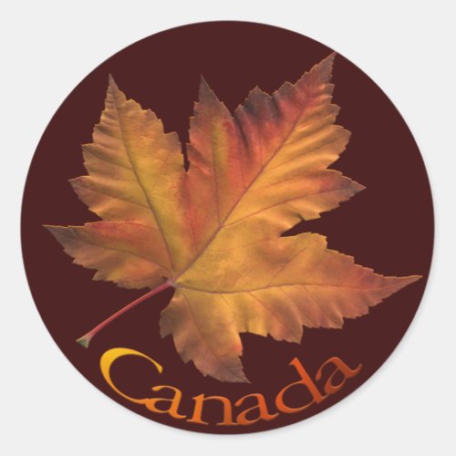 Canada Souvenir Stickers Maple Leaf Canada Sticker
