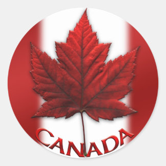 Canada Souvenir Stickers Red Maple Leaf Stickers