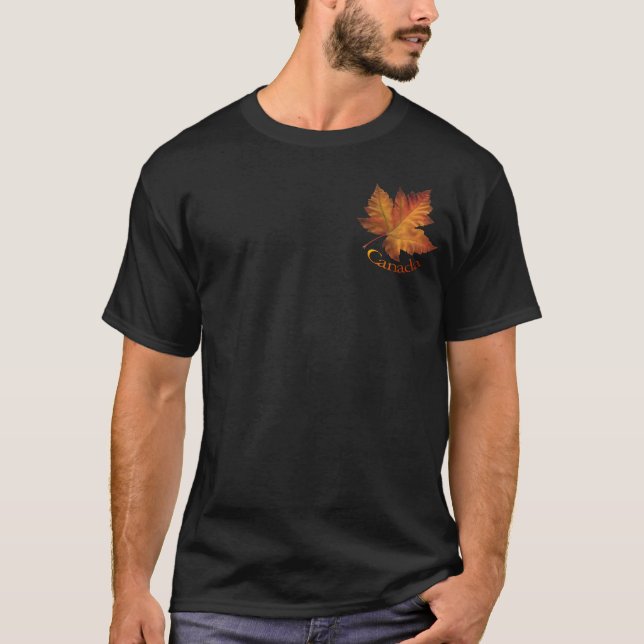 Canada Souvenir T-Shirt Canada Maple Leaf Shirt (Front)