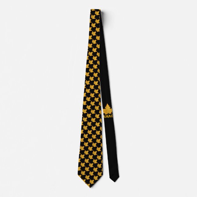 Canada Souvenir Ties Canada Maple Leaf Neckties (Front)