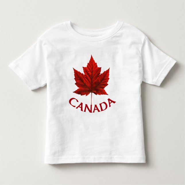 Canada Souvenir Toddler T-shirt Baby Canada Tee (Front)