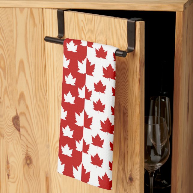 Canada Souvenir Towel Canadian Tea Towel Decor (Thirds Fold)