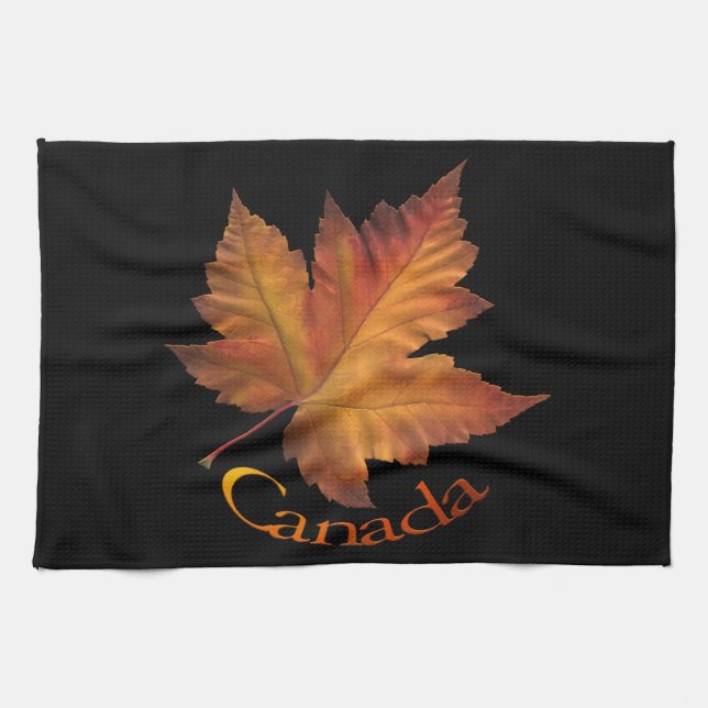 Canada Souvenir Towel Cool Canada Tea Towel Gift (Horizontal)