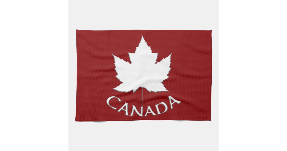 Canada Souvenir Towel Cool Canada Tea Towel Gift Zazzle Com