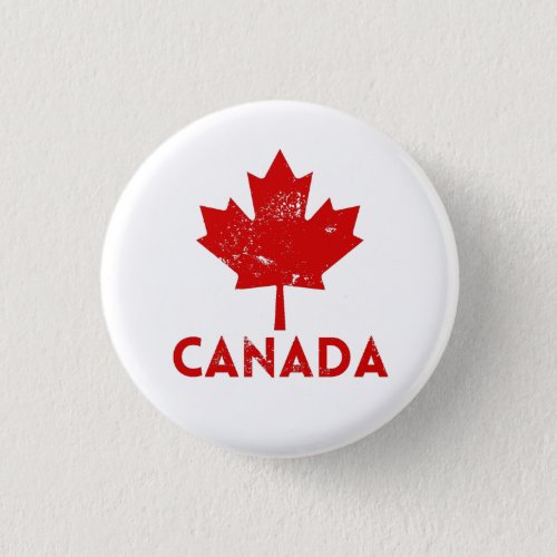 Canada Souvenir Vintage    Button