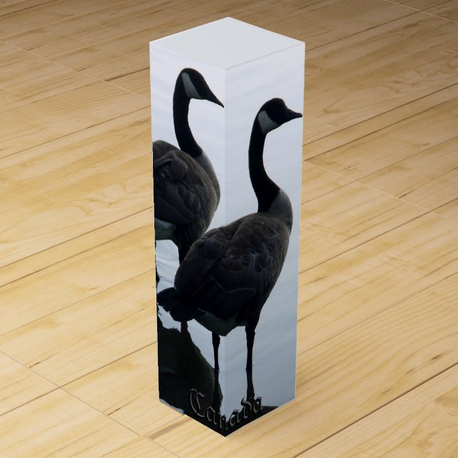 Canada Souvenir Wine Box Canada Goose Wine Box (Front)