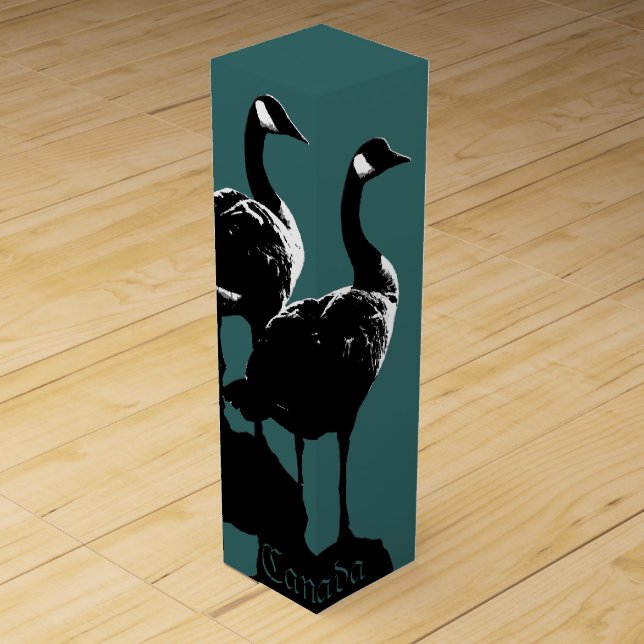 Canada Souvenir Wine Box Canada Goose Wine Box (Front)