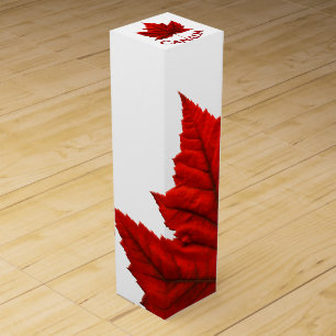 Canada Souvenir Wine Box Custom Canada Box