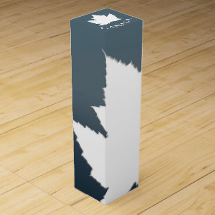 Canada Souvenir Wine Box Custom Canada Flag Box
