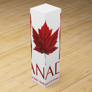 Canada Souvenir Wine Box Personalized CN Souvenir