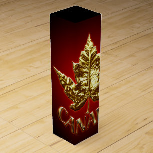 Canada Souvenir Wine Box Team Canada Custom Box