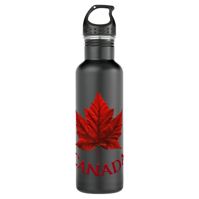 Canada Sport Bottles Canada Maple Leaf Bottles (Front)