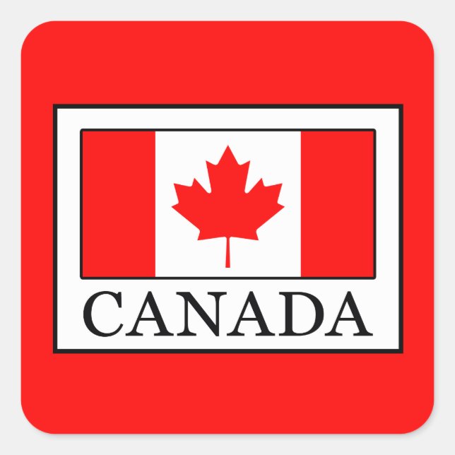 Canada Square Sticker (Front)