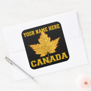 Canada Sticker Customizable Varsity Canada Sticker