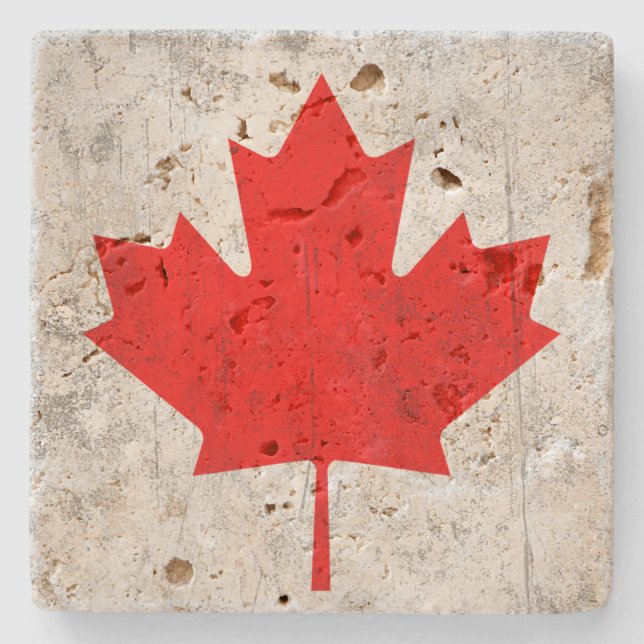 Canada Stone Coaster (Front)