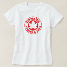 Canada Strong & Free T-shirt