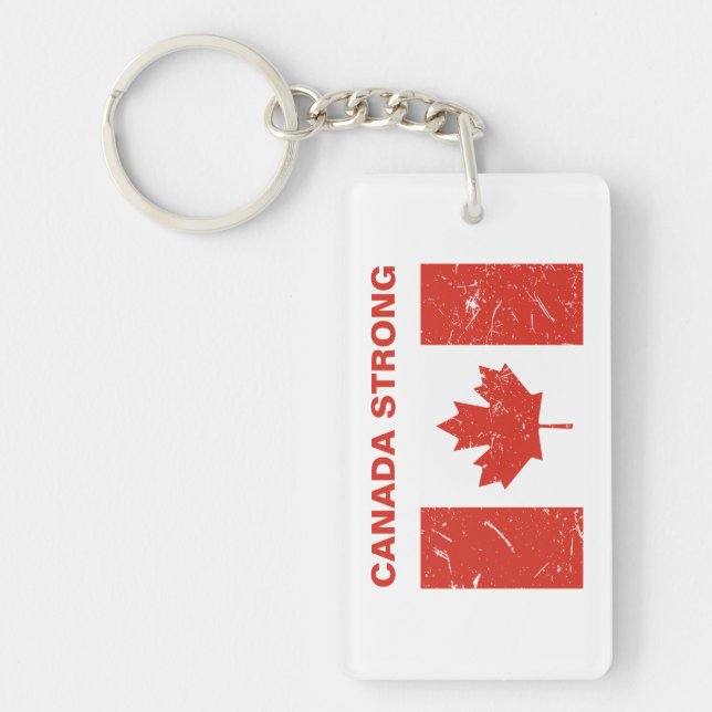 Canada Strong Keychain (Front)