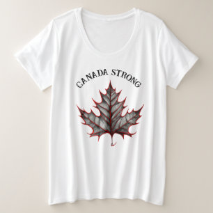 Canada Strong Plus Size T-Shirt