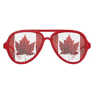 Canada Sunglasses Fun Canada Flag Costume Gifts