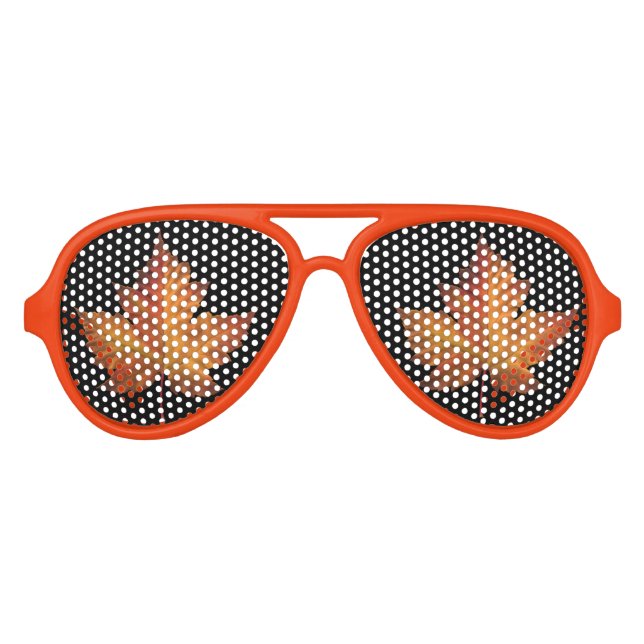 Canada Sunglasses Fun Canada Souvenir Costume Gift (Front)