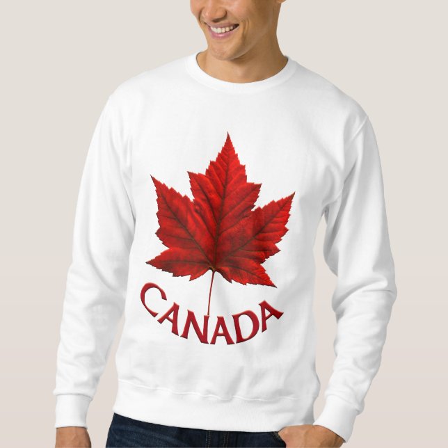Canada Sweatshirt Canada Flag Souvenir Sweatshirt (Front)