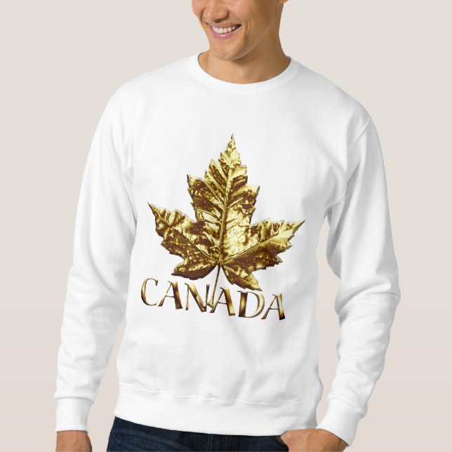 Canada Sweatshirt Canada Flag  Souvenir Sweatshirt (Front)