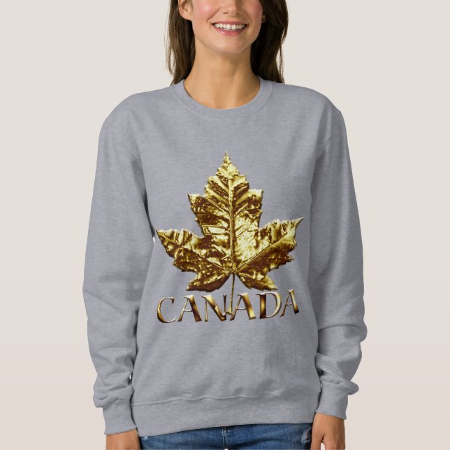 Canada Sweatshirt Gold Medal Women's Shirt (Front)