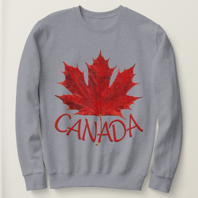Canada Sweatshirt Women's Canada Shirts Customize (Design Front)