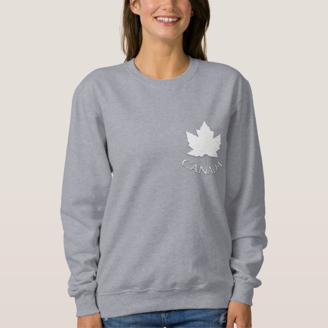 Canada Sweatshirt Women's Canada Shirts Customize (Front)