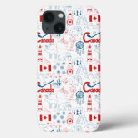 Canada | Symbols Pattern iPhone 13 Case