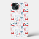 Canada | Symbols Pattern iPhone 13 Case