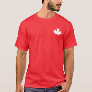Canada T-shirt by Ladiebug at Zazzle