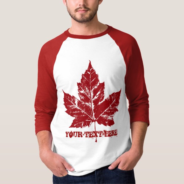 Canada T-Shirt Canada Maple Leaf Shirt (Front)