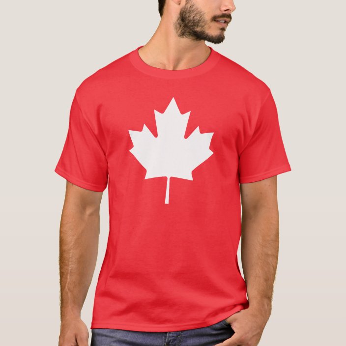 Canada Flag T-Shirt Maple Leaf Shirt Sports & Outdoors Clothing kmotors ...