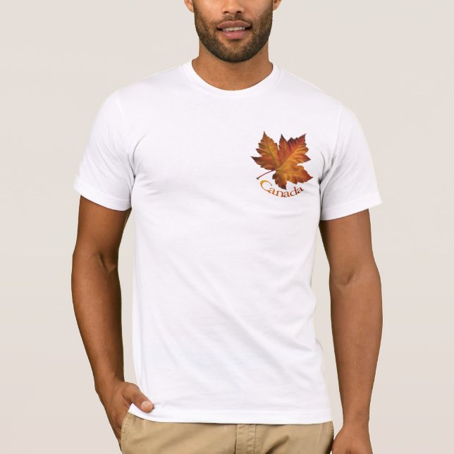 Canada T-Shirt Fitted Unisex Canada Souvenir Shirt (Front)