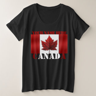 Canada T-shirt Personalized Plus Size Canada Shirt