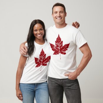Canada T-shirt Plus Size Canada Sports Shirt by artist_kim_hunter at Zazzle