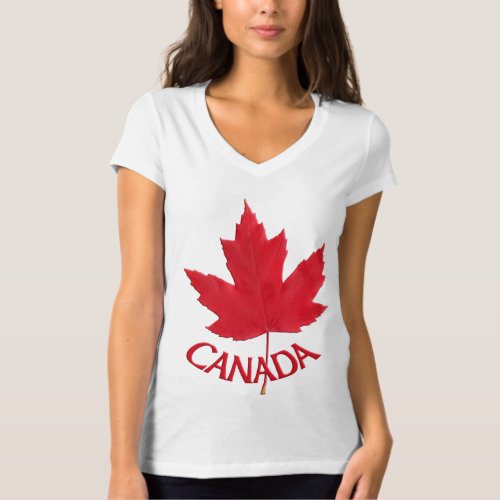 Canada T_shirt Womens Canada Souvenir Shirts