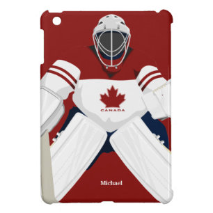 Canada Team Hockey Goalie iPad Mini Case