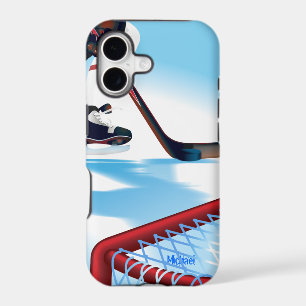 Canada Team Hockey Player iPhone 17 Case