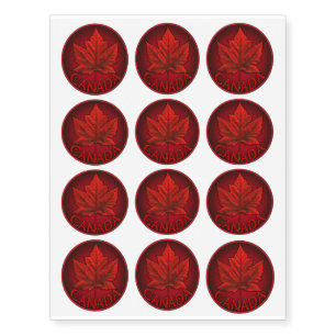 Canada Temporary Tattoo Canada Maple Leaf Souvenir