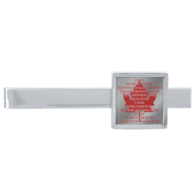 Canada Tie Clip Canada Anthem Tie Bar Souvenir (Front)