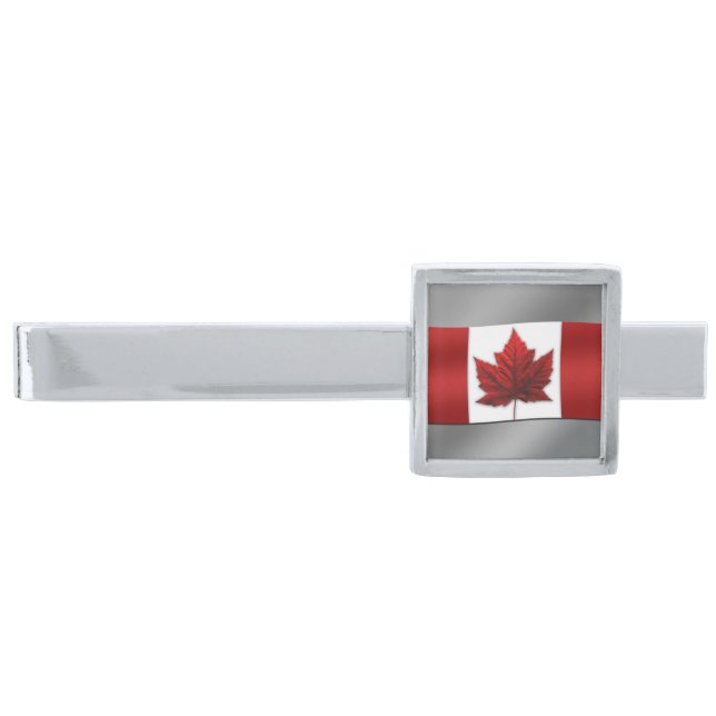 Canada Tie Clip Canada Flag Tie Bar Souvenir (Front)